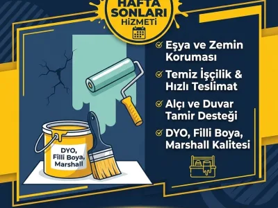 Ankara Hafta Sonu Boya Badana