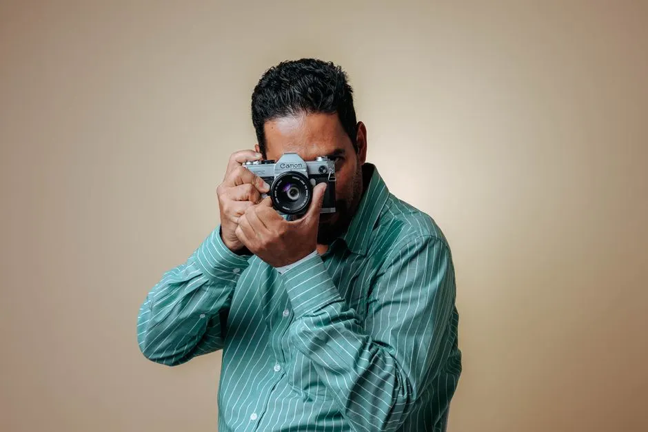 Fotoğraf çeken fotoğrafçı